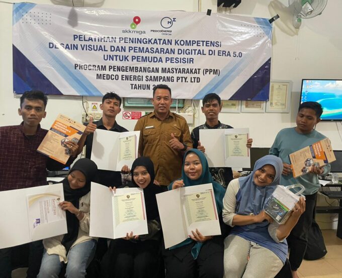 Medco Energi Sampang Pty. Ltd dan LPP Ifan Jaya School Selenggarakan Pelatihan Peningkatan Kompetensi Desain Visual dan Pemasaran Digital untuk Pemuda Pesisir Tahun 2025