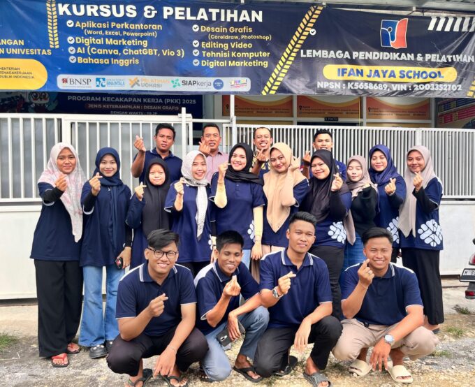 BPVP Sidoarjo Bekerja Sama Dengan LPP Ifan Jaya School Gelar Program TMT Bidang Digital Marketing untuk Tingkatkan Kompetensi Peserta